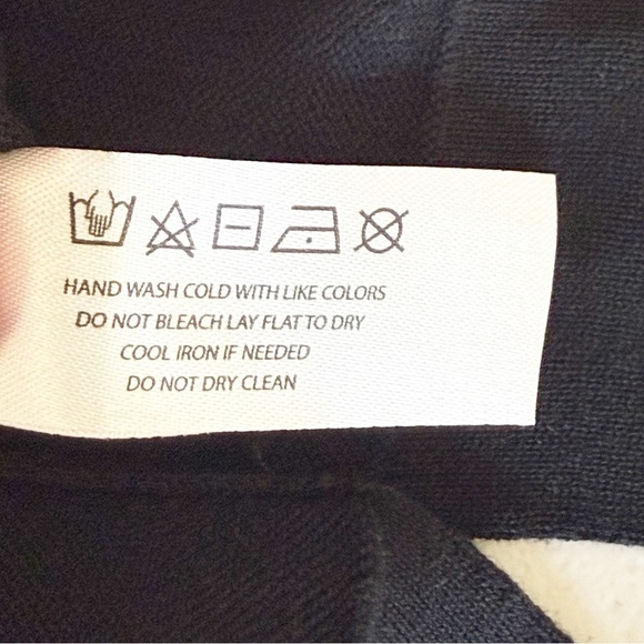 Modern Citizen Black Knit Crewneck Sweater Top short sleeve S - Picture 7 of 7